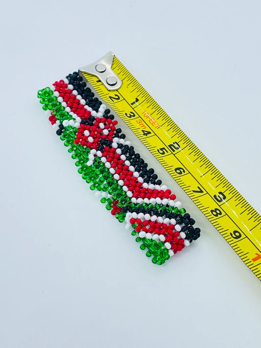 Kenyan Flag Bracelet