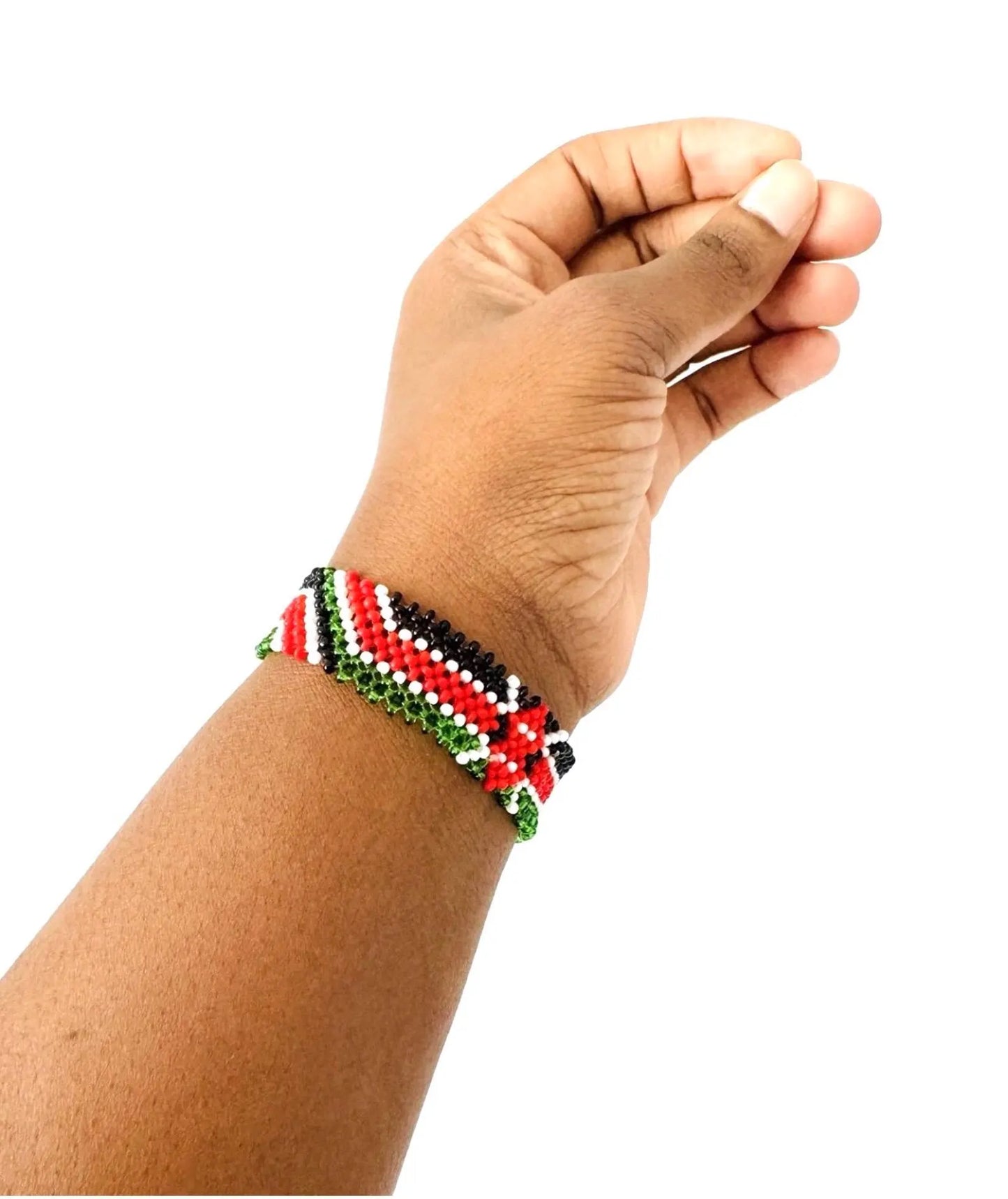 Kenyan Flag Bracelet
