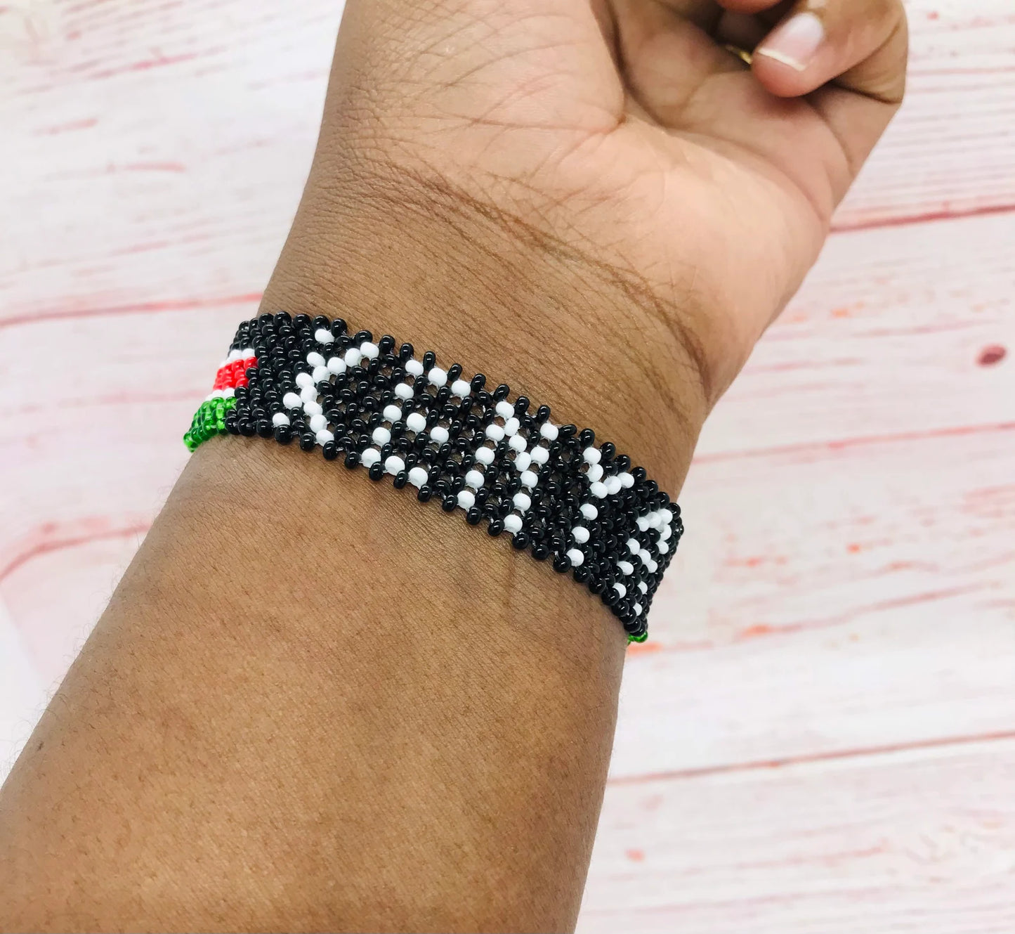 Kenyan Flag Bracelet
